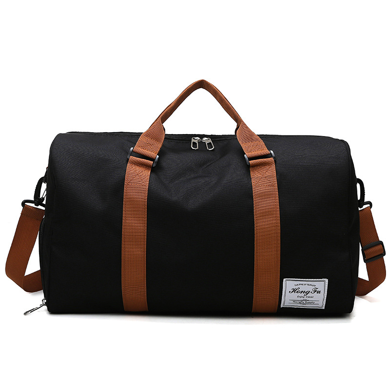 Picture of Gym Bag Women's Dry and Wet Separate Shoe Storage Portable Luggage Bag Large Capacity Sports Luggage Bag Travel Bag Printable logo