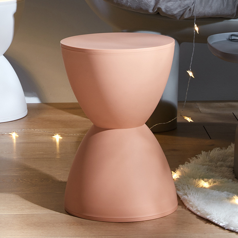 Picture of Prince Stool Nordic Style Plastic Round Stool Fashionable Simple Low Stool Simple Modern Adult Household Shoe Changing Children's Meal Stool