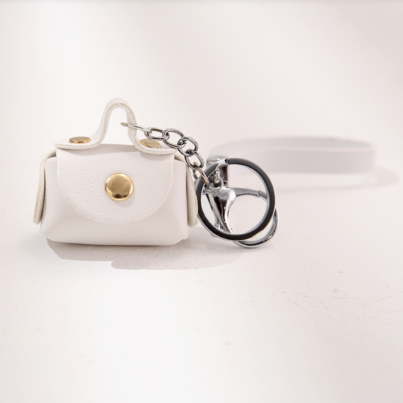 Picture of Yuelu Creative Pu Leather Coin Purse Mini Small Storage Bag Pendant Creative Keychain Pendant Small Gift