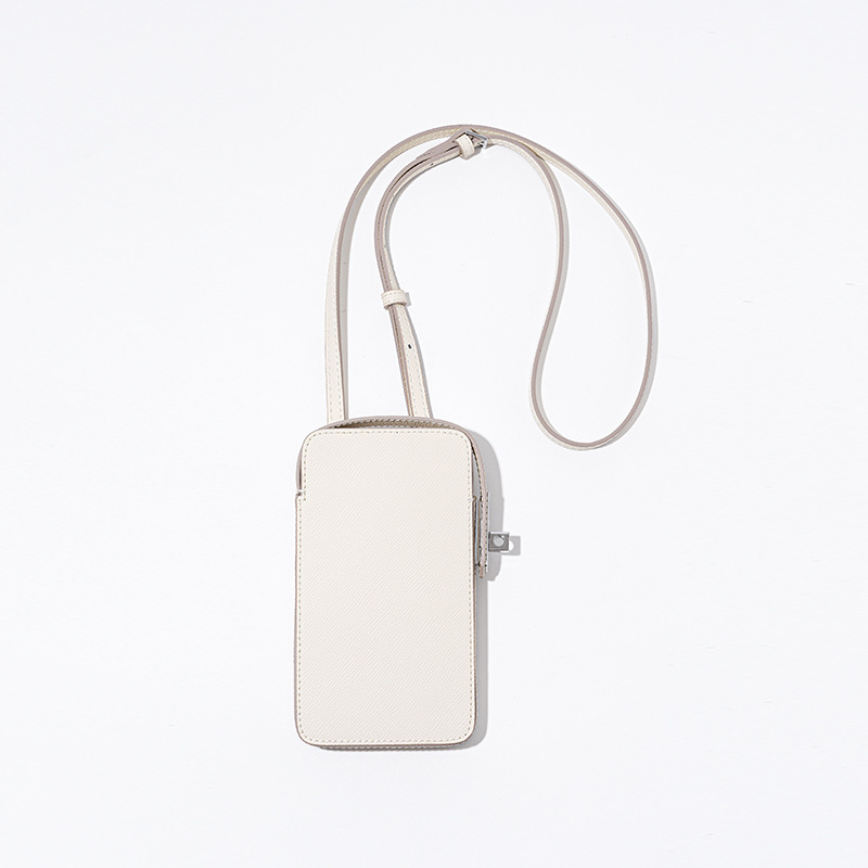 Picture of New Fashion All-match Lock Mobile Phone Bag Palm Print Leather Box Bag Simple Solid Color Crossbody Mini Bag for Women