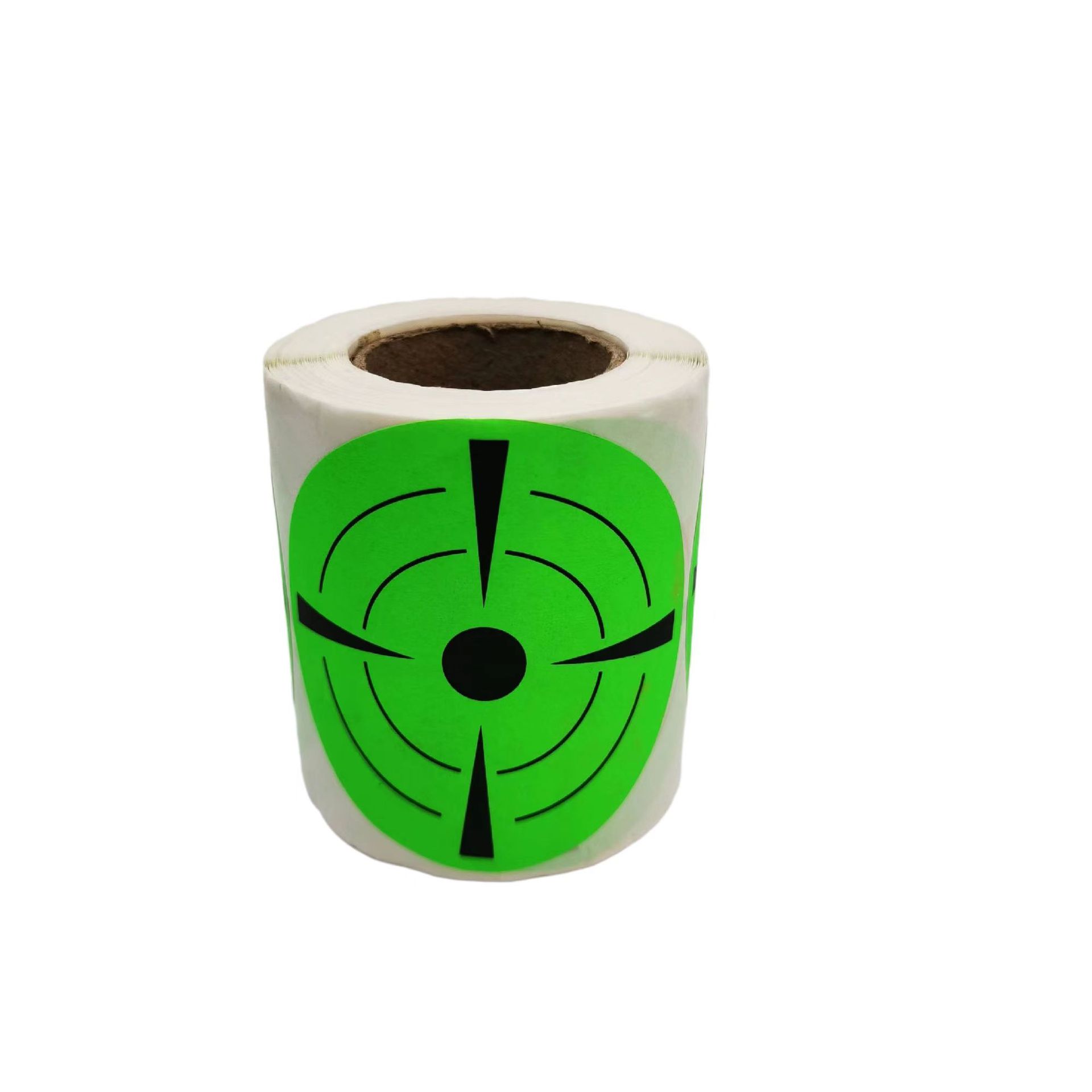Picture of Shooting target paper wholesale 200 sheets/roll training site outdoor self-adhesive half-body humanoid sticker ring slingshot practice