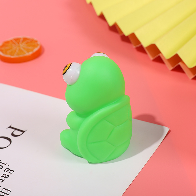 Picture of Cross-border cartoon factory direct decompression animal squeeze doll decompression pinch music stare eye vent toy