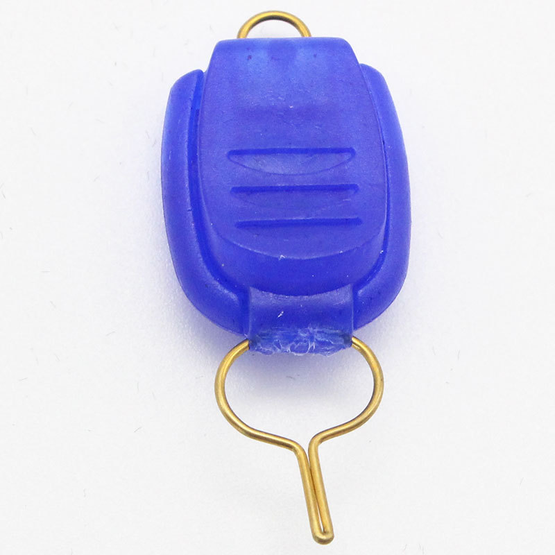 Picture of Factory fishing gear wholesale ABS clip wire drum wheel drip wheel clip wire stopper fishing accessories