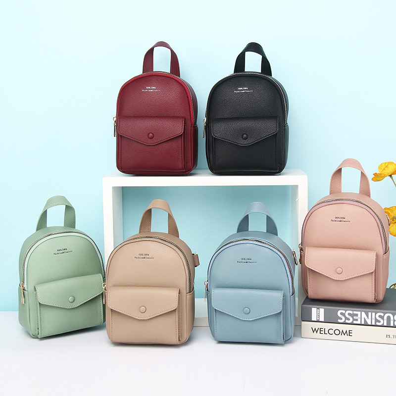 Sylina 2025 New Women's Backpack Women's Mini Backpack Ins Style Casual Korean Style Backpack Women's