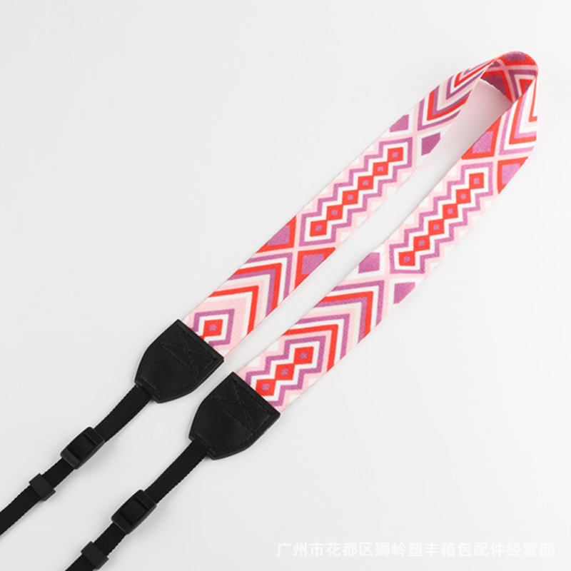Picture of SLR Camera Shoulder Strap Camera Strap Waterproof Shock Absorbing Decompression 3.8cm Ethnic Jacquard Camera Strap