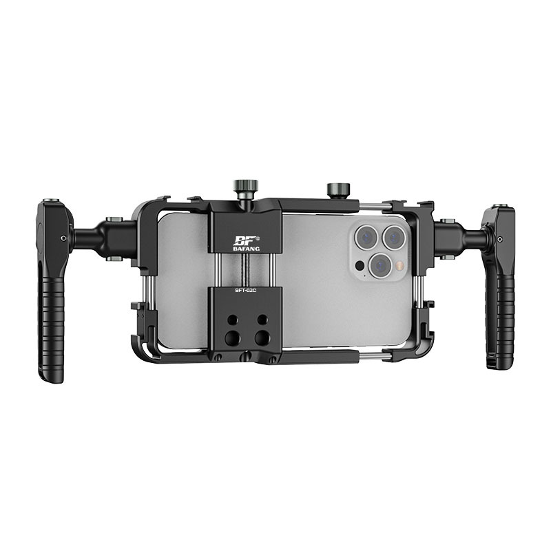 Picture of Cross-Border Universal Bluetooth Mobile Phone Rabbit Cage Handheld Shooting Vlog Video Stand Outdoor Live Broadcast Metal Expansion Accessories