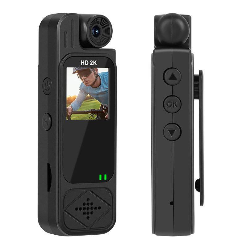 Picture of Portable recorder with screen Y9 camera back clip camera HD infrared night vision portable recorder with screen
