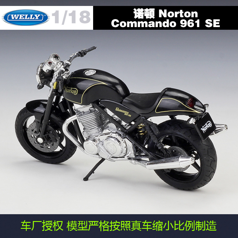 Picture of Willie WELLY1:18 Norton Norton Commando 961 SE Simulation Alloy Motorcycle Model
