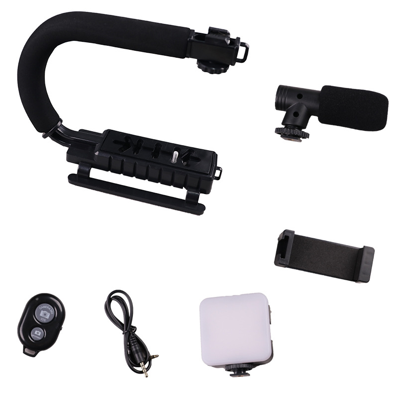 Picture of Sports camera U-shaped stabilizer DV portable C- shaped frame portable camera holder handheld SLR stabilizer