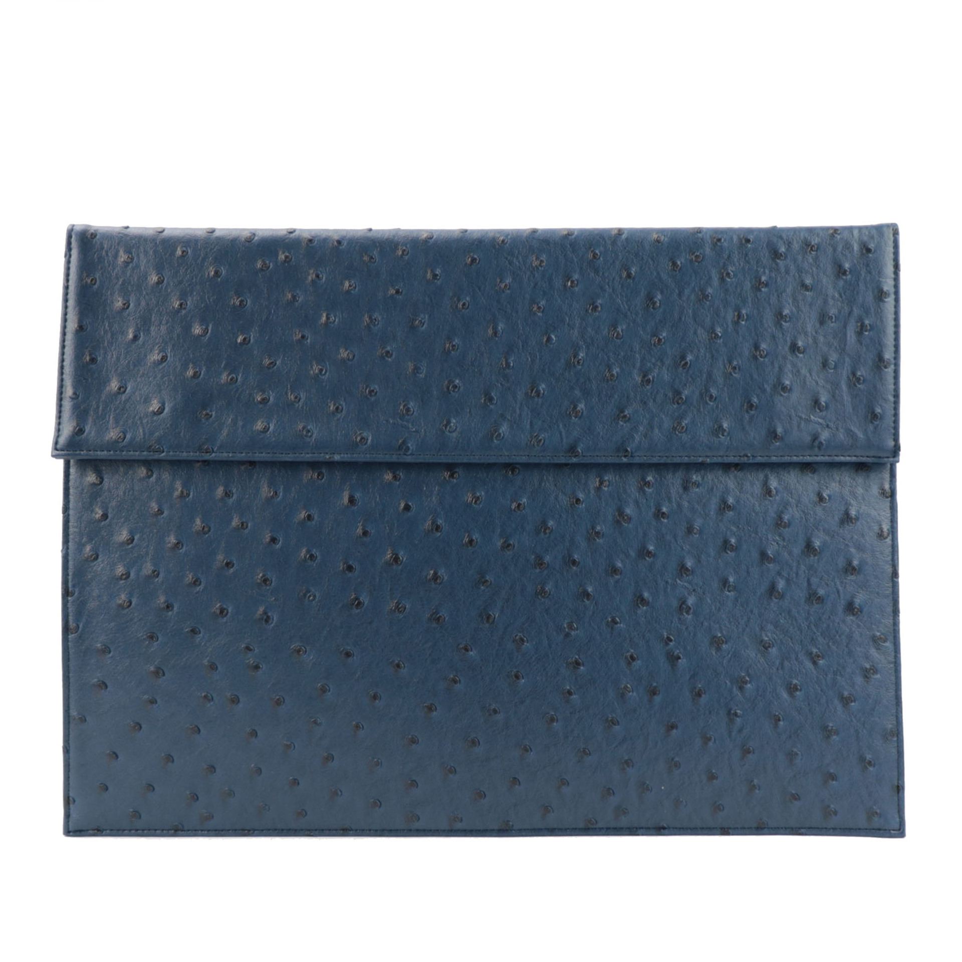 Picture of PU13/15 inch Apple laptop bag fashion ostrich pattern envelope bag business leather clutch sleeve bag
