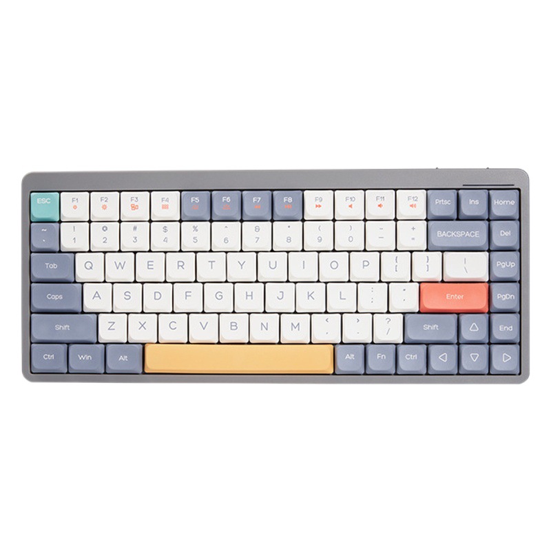 YK75 low axis mechanical keyboard red axis Bluetooth wireless mute office girls high value computer mechanical keyboard