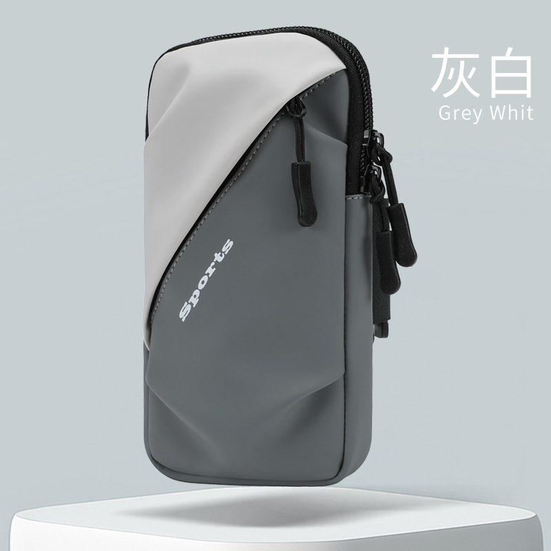 Picture of Running mobile phone arm bag Sports mobile phone arm sleeve men's and women's fitness equipment lightweight wrist bag mobile phone bag