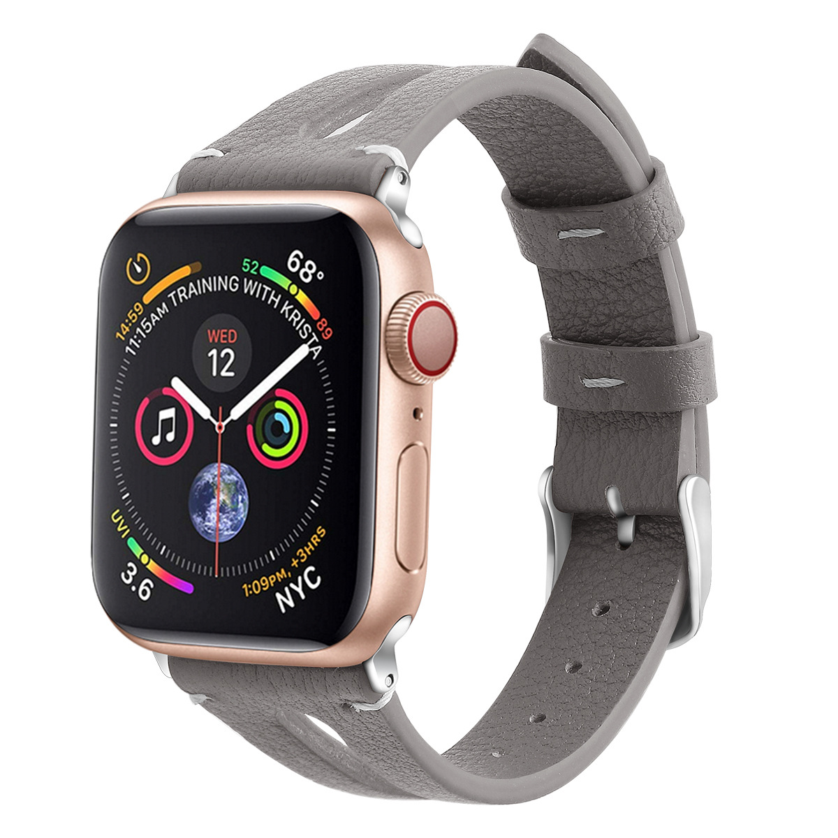 Picture of iwatch98765 Genuine Leather Strap for Apple Watch Apple watch10 Top Layer Cowhide Strap