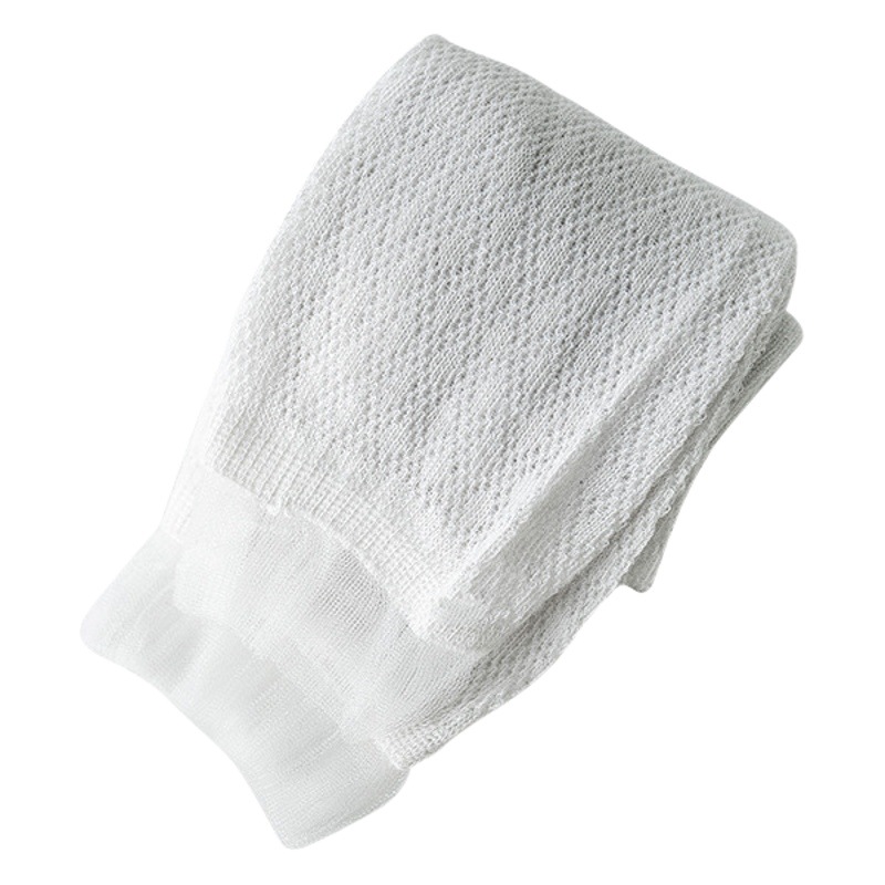 Children's anti-mosquito pants summer thin baby bottoming socks diamond mesh eyes girls nine lace lace pants socks wholesale