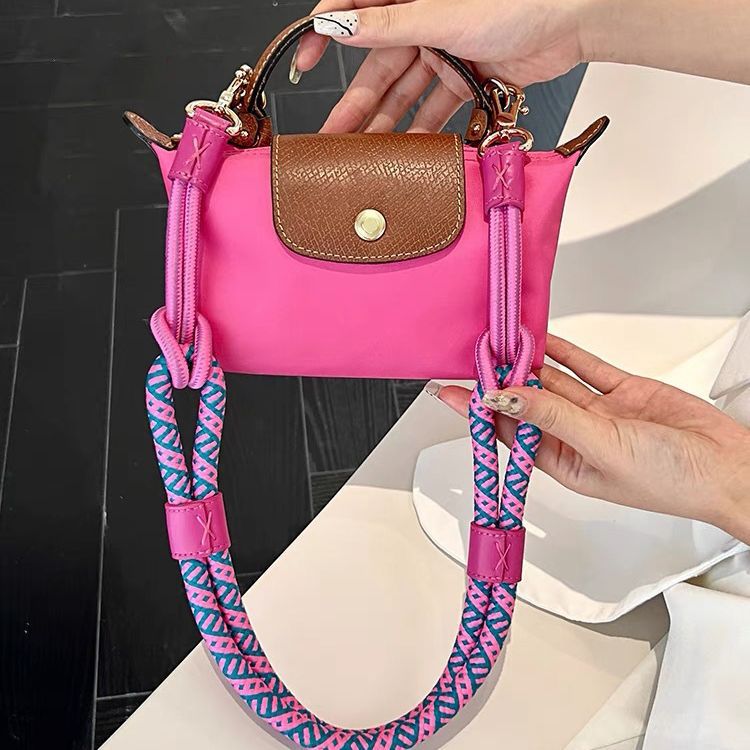 Picture of Factory direct Longxiang mini bag shoulder strap Longxiang longcham mini dumpling bag transformation strap rope