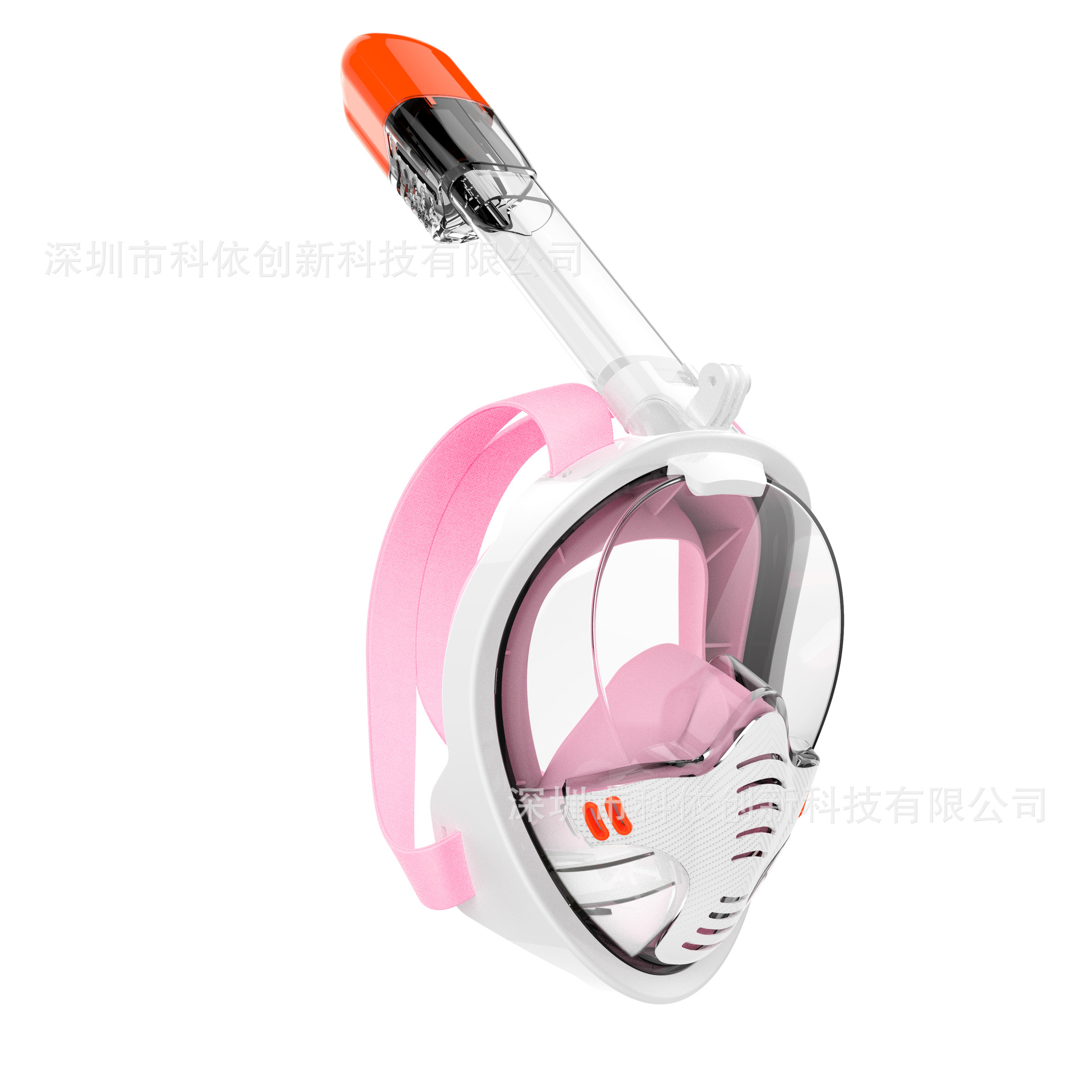 Picture of K4 New Diving Mask In-line Snorkeling suit Underwater Photography Swimming Equipment Full Dry Face Diving Mask