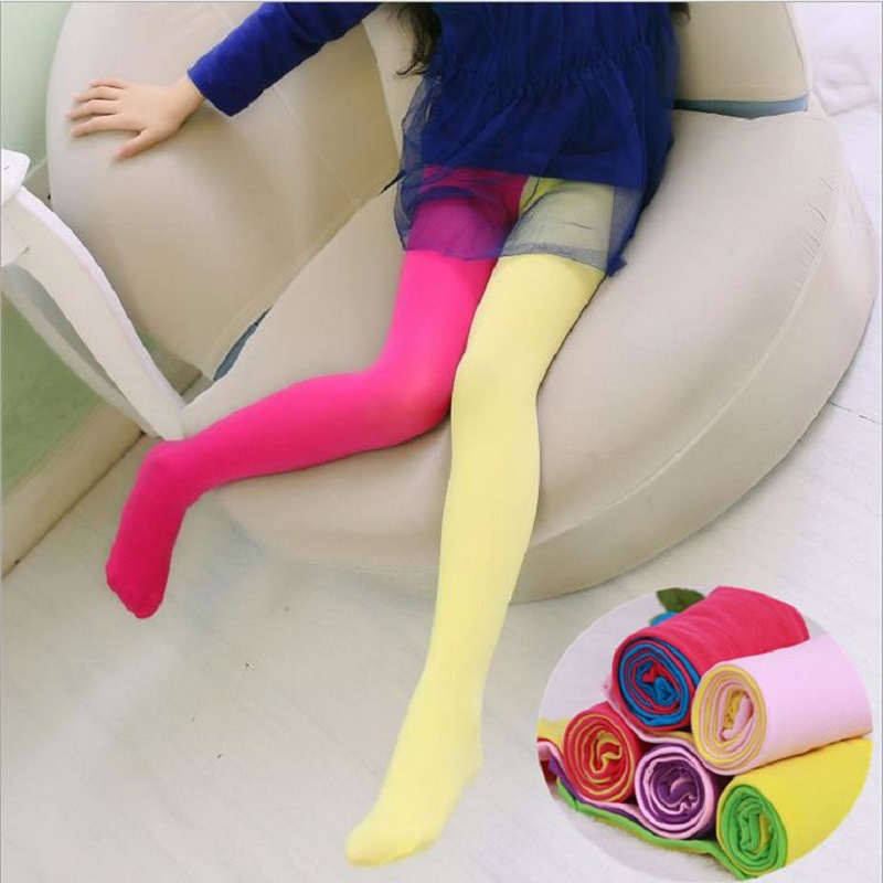 Picture of AB socks spring and autumn thin color matching velvet dance socks cross-border wholesale mandarin duck socks two-color stitching girls pantyhose