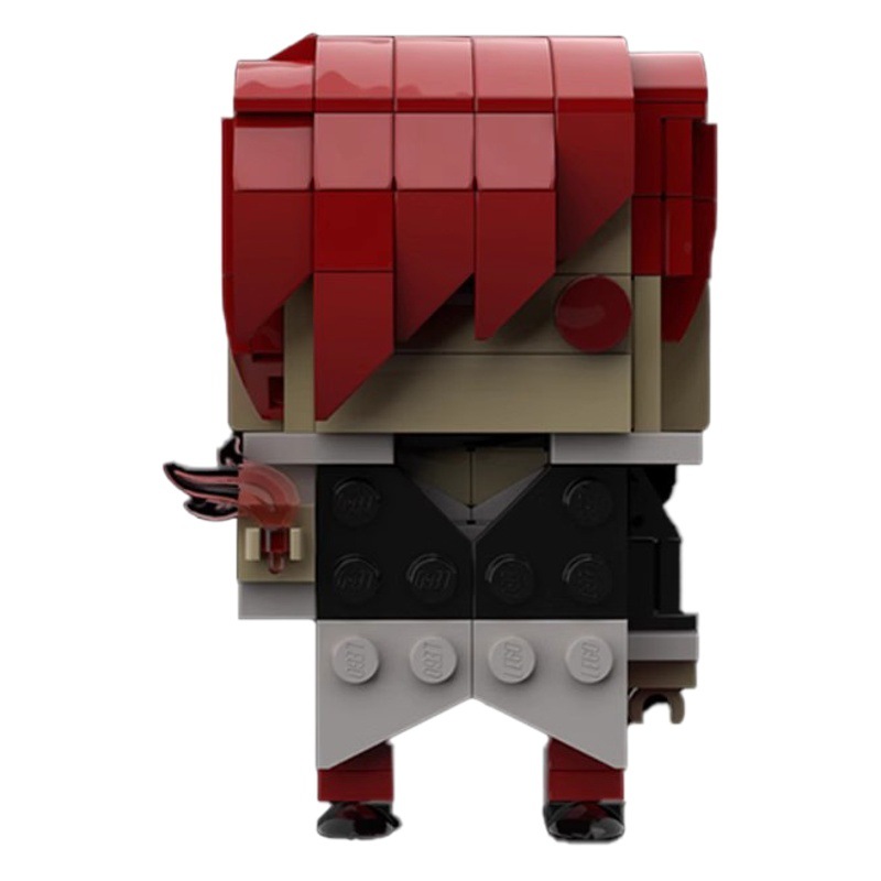 MOC compatible with Lego domestic assembled fighter King eight gods king of boxing assembled small particle building blocks decoration