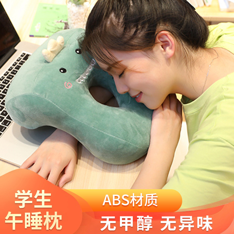 Picture of New breathable nap pillow small doll cute expression plush toy puppet pillow gift spot wholesale