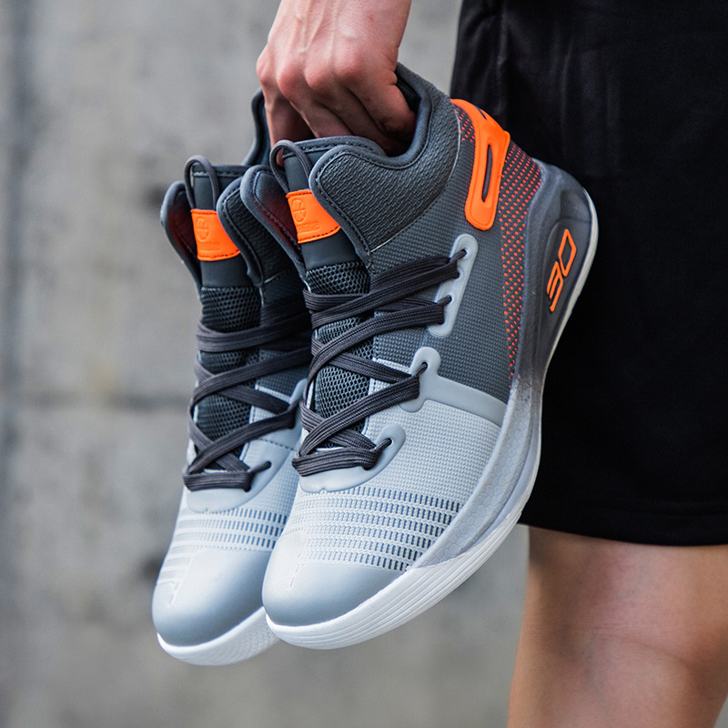 Picture of Cross-border Basketball Shoes Men's 2019 Autumn New Style Sneakers Men's Shoes Actual Combat Couple's War Boots High-top Sneakers Men