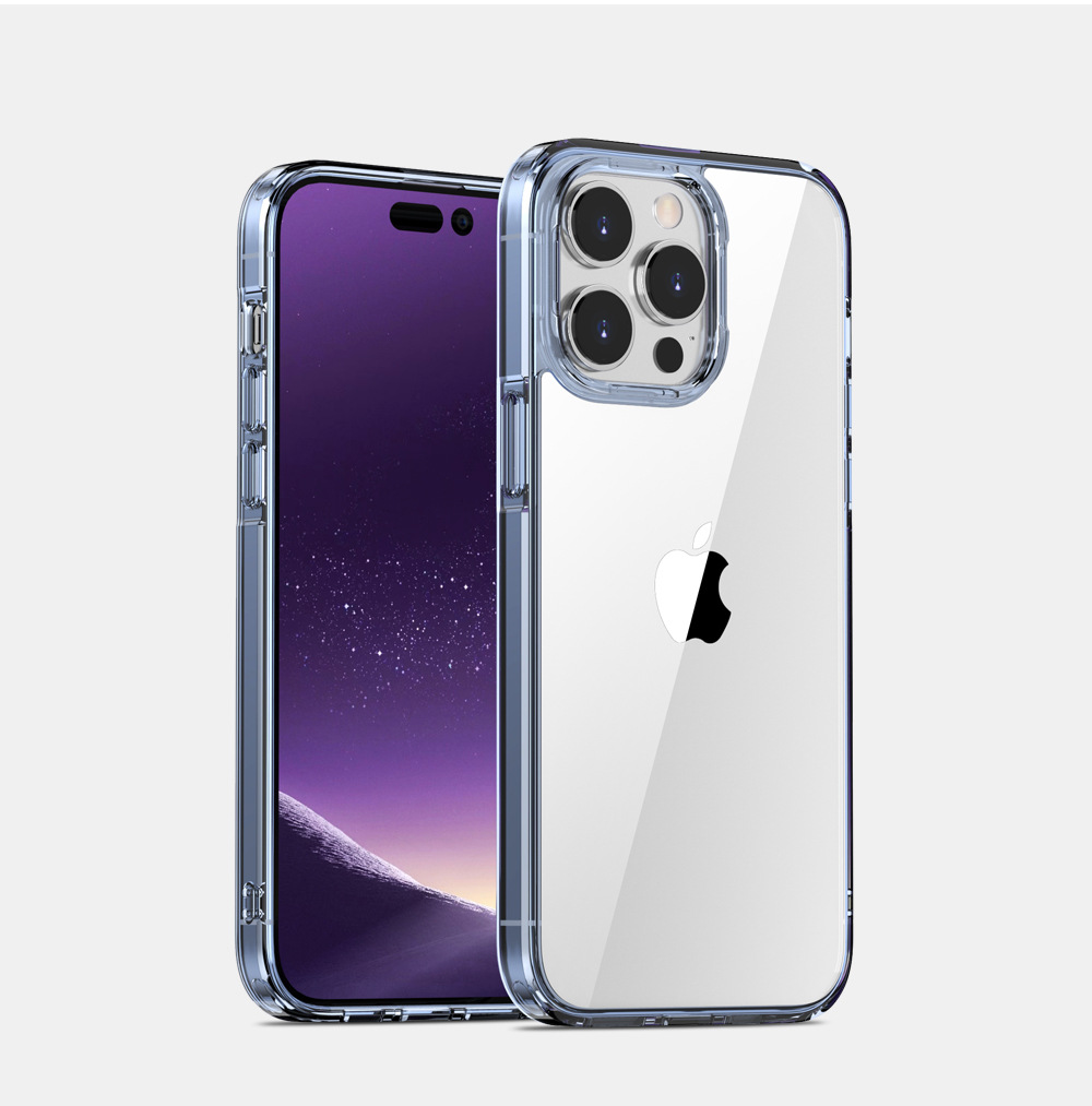 Picture of Mobile Phone Case for Apple 14Pro Max Transparent New Style iPhone14 Protective Case for Airbag Anti-drop Case for 14Pro