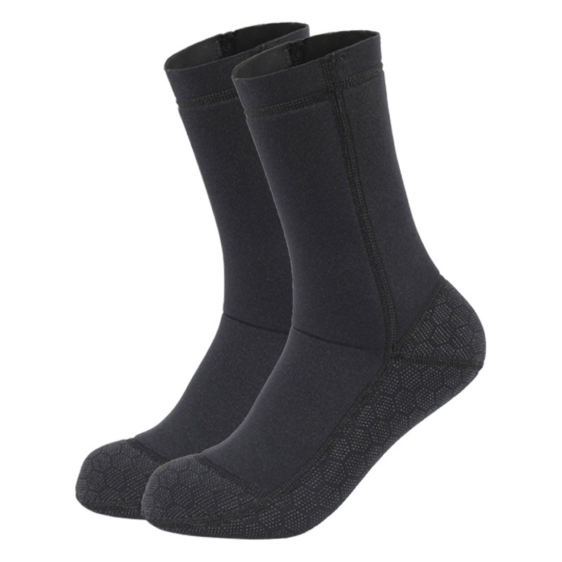in stock beach shoes diving socks 3MM snorkeling warm socks foot cover cold-proof thorn-proof non-slip winter swimming shoes and socks ankle protection