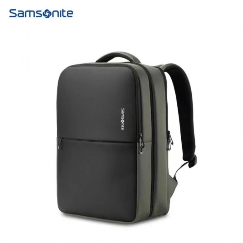 Picture of Samsonite/Samsonite backpack large capacity casual backpack PU + fabric business laptop bag