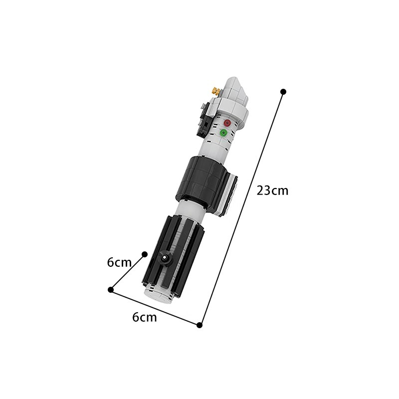 Picture of MOC-41292 compatible with Lego Star Wars series Anakin lightsaber desktop decoration educational handmade building blocks