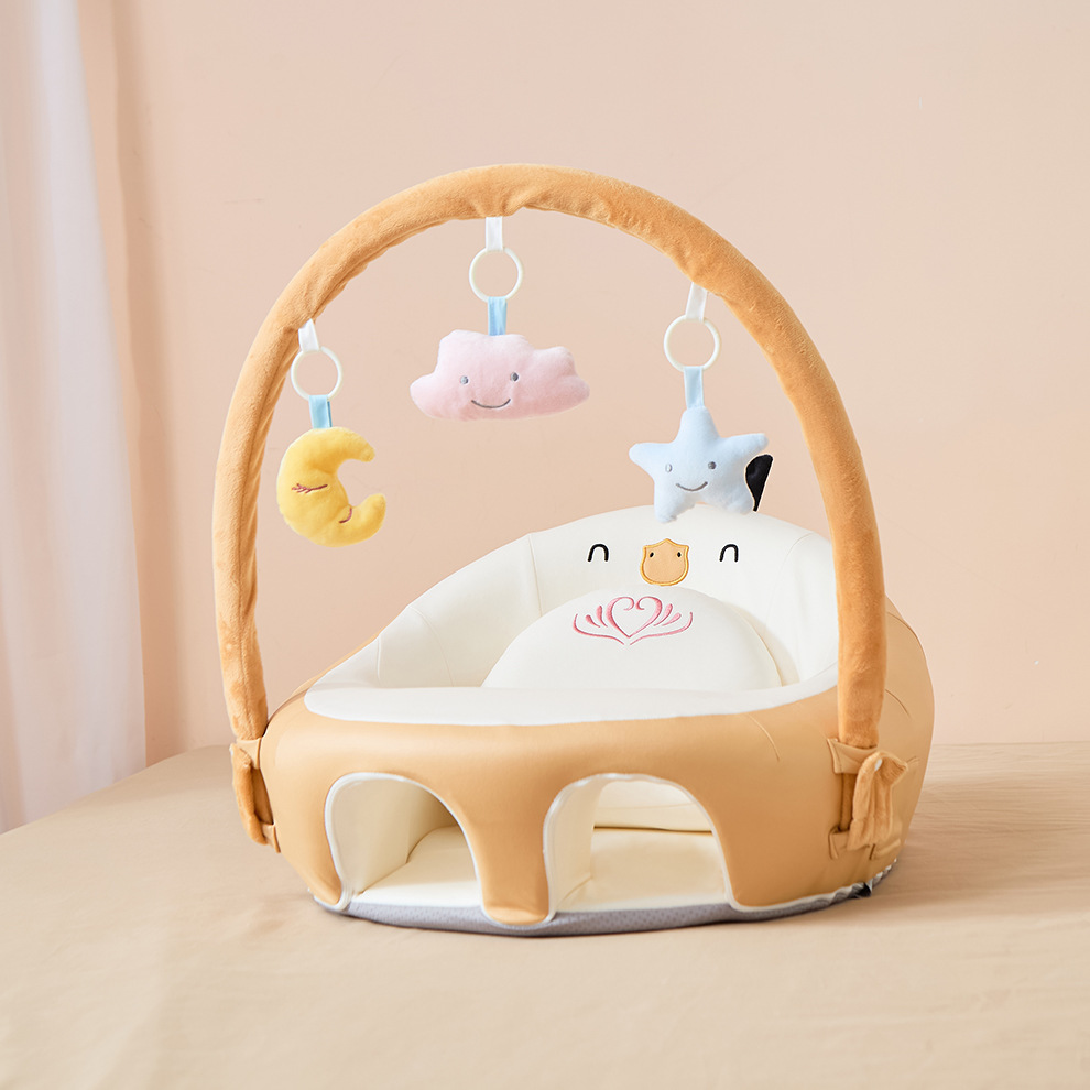 Picture of Baby Learning Chair Waterproof Technology Cloth Sitting Artifact Toy Rack Small Sofa Multifunctional Baby Seat Anti-rollover
