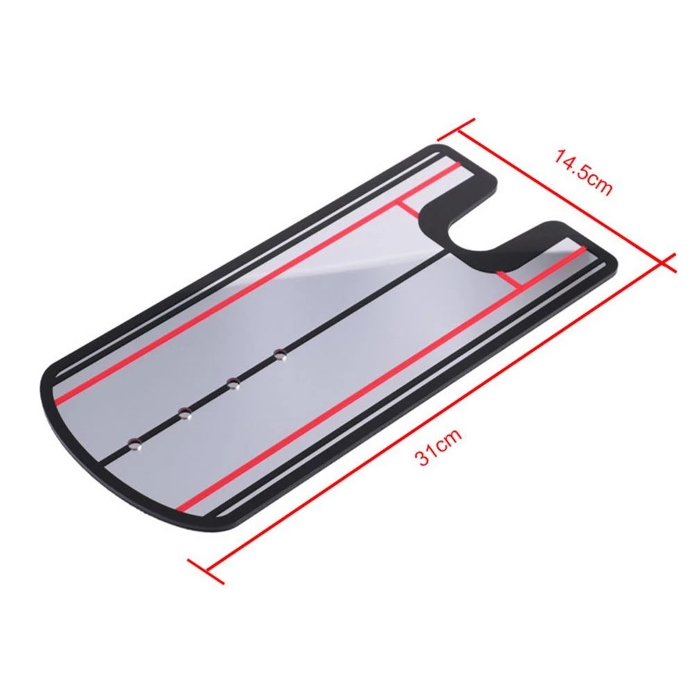 Picture of golf putter mirror putter exerciser swing practice posture correction golf hitting mat golf supplies