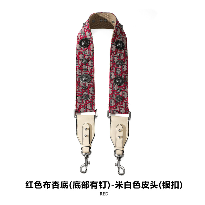 Picture of Mahuangshi MHS-F-66 Wide Bag with Canvas Shoulder Strap Shoulder Crossbody Cowhide Bag Accessories Bag Strap Comfortable D