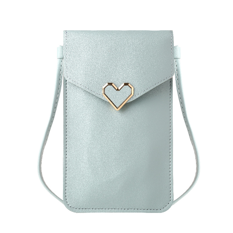 Picture of Put mobile phone bag women's slung neck mobile phone bag 2024 new summer vertical light walking touch screen small bag