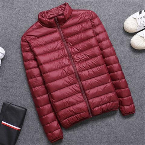 Picture of Lightweight cotton-padded jacket men's short coat 2021 autumn and winter thin trendy versatile hooded thin lightweight cotton