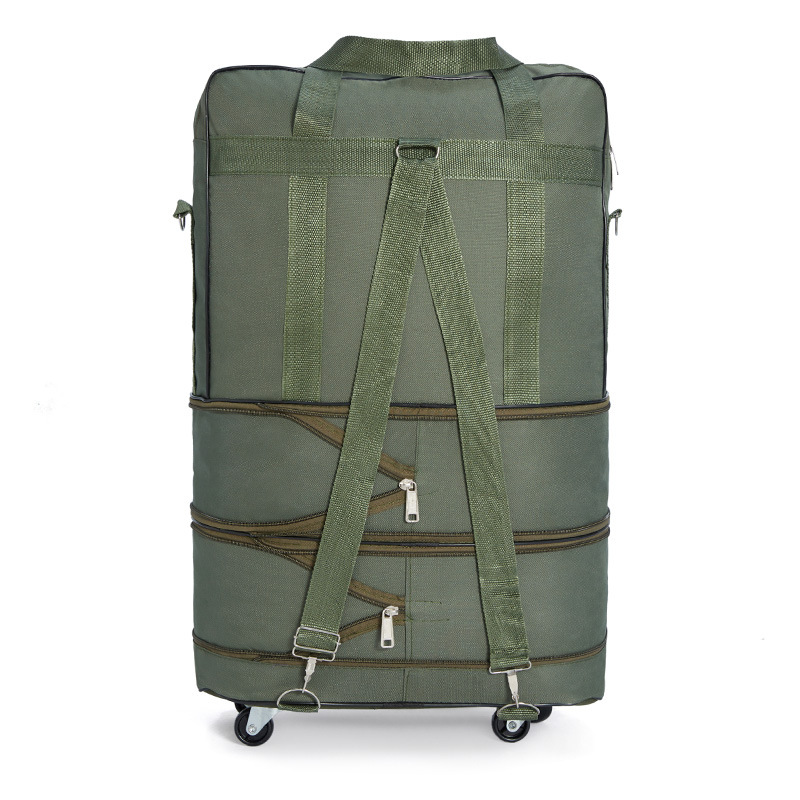 Picture of Factory direct new fluorescent strip can carry 24 inch upgraded version of soft Oxford canvas shipping bag large capacity Travel Bag