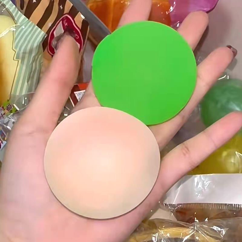 Stress Relief Grape Squishy Bag Silicone Venting Toy Green Grape Maltose Squishy Slow Rebound Vent Ball