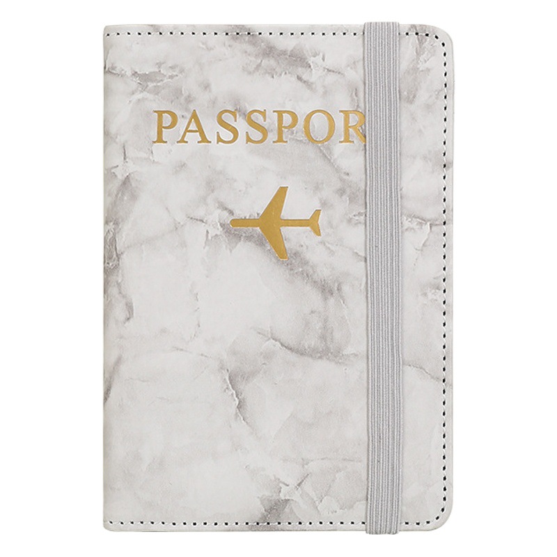 Cross-border travel passport bag certificate set 2023 new pu passport holder air ticket storage passport cover