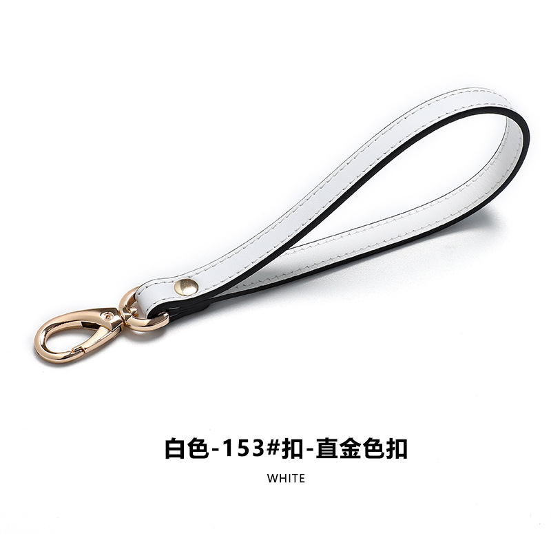 Picture of Women's Bag Accessories Single Buckle Wallet Lanyard Handbag with B- 45 Plain Cowhide Handbag with Bag Replacement Strap