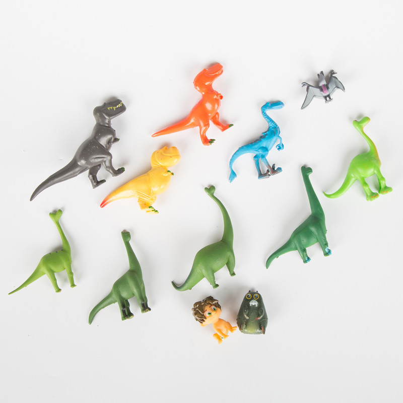 Picture of Scenario Cake Ornaments Dinosaur Monster 12 Dinosaurs and Boys Children Birthday Cake Ornaments Cartoon Ornaments