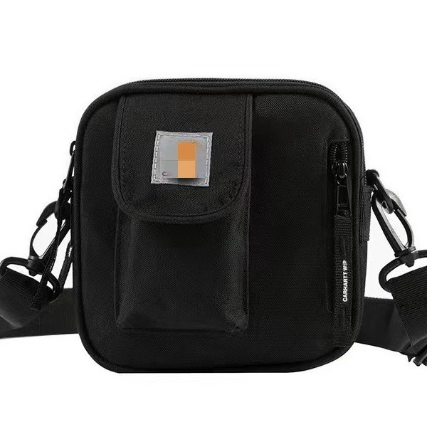 2024 New Messenger Bag Trendy Crossbody Bag Couple Student Shoulder Bag Men's and Women's Hip Hop Bag Fashion Small Bag Mobile Phone Bag