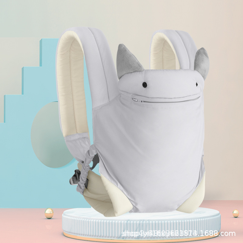 Picture of Baby sling for going out simple front and back dual-use front holding type baby back multi-function light four-season back doll artifact