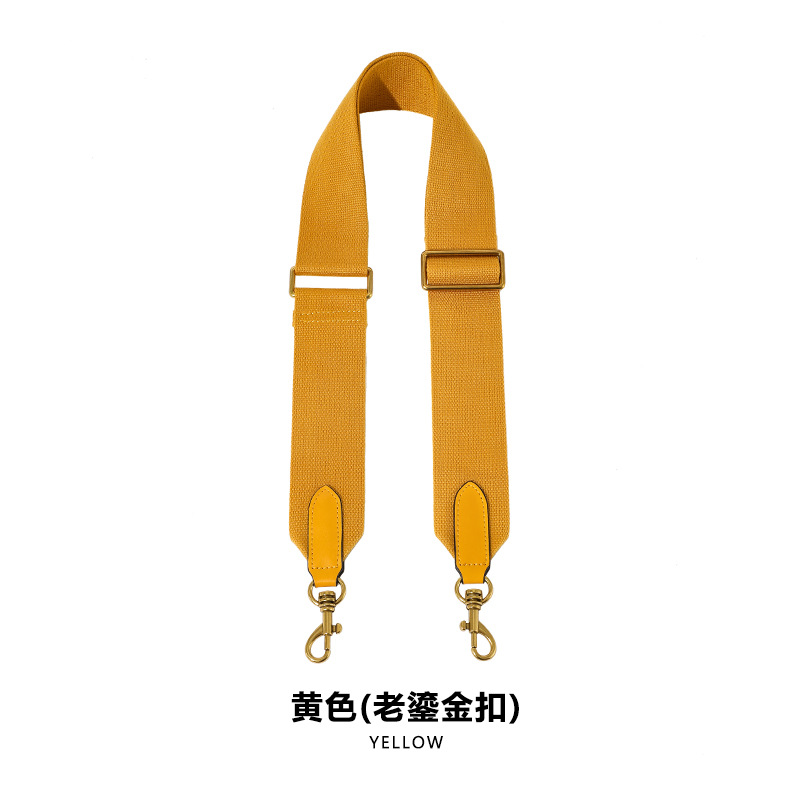 Picture of Mahuangshi MHS-F-11 Adjustable 5cm Canvas Webbing Wide Shoulder Strap Women's Bag Replacement Bucket Strap Accessories Crossbody