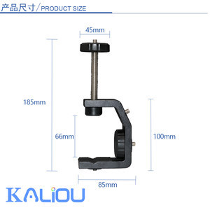 Picture of Desktop universal pan-tilt large force clip desktop fixed spherical large force clip fixed bracket hose large force bending clip
