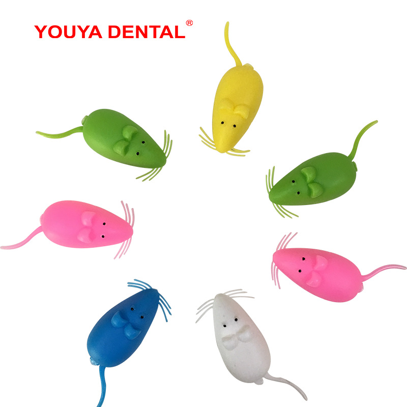 Picture of Cute mouse nipple box for boys and girls baby tooth changing storage box infant nipple storage box Children's commemorative box