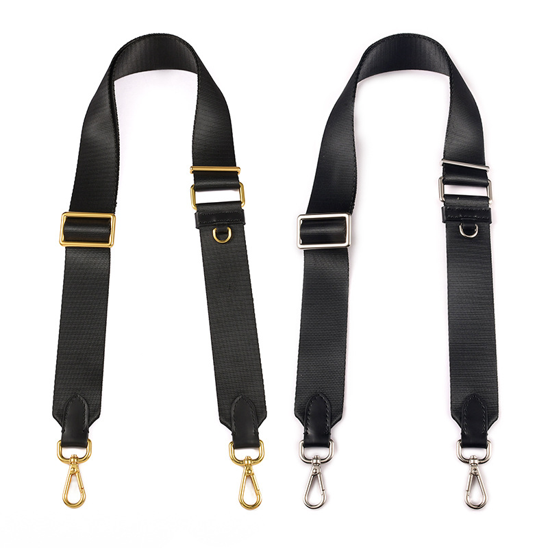 Picture of MHS-F-1 Black Replacement Wide Shoulder Strap for Hobo Cotton and Lylon Crossbody Bag Backpack with Accessories Bag Shoulder Strap