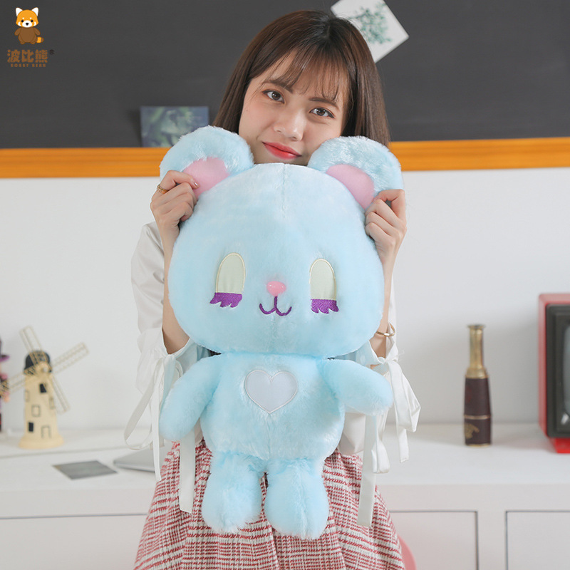 Picture of 2019 Dream Girl Candy Color Dream Bear and Rabbit Plush Toy Large Grasping Doll Cross-border Exclusive