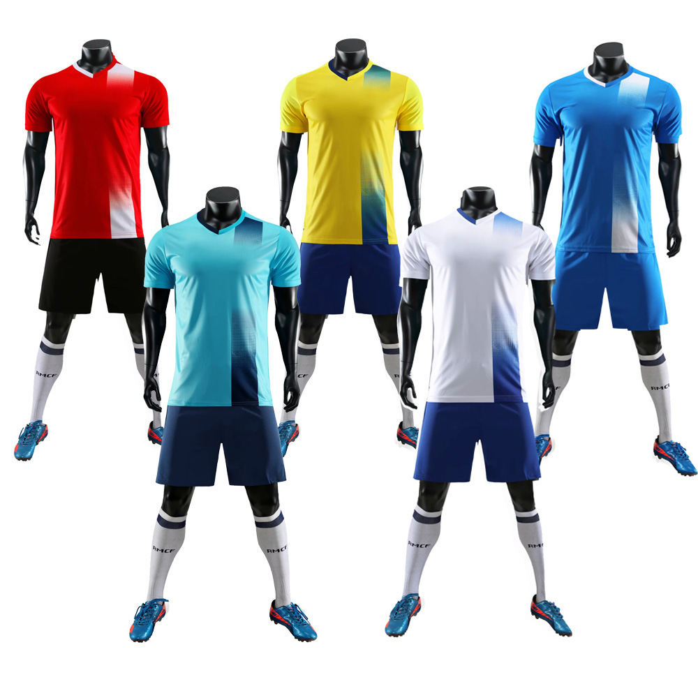 Picture of Football suit men's match training team uniform customized football suit children's adult sports suit Football Men's