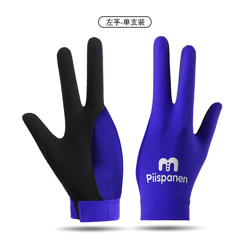 Picture of Billiards Gloves Professional Snooker Men's Three-Finger Full-Finger Ice Silk Breathable Non-Slip Left-Hand Single Pool Gloves Women