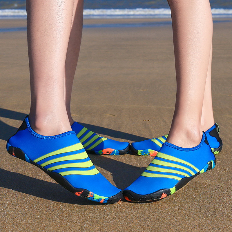 Parent-Child Beach Shoes Men and Women Wading Outdoor Diving Socks Couple Snorkeling Swimming Shoes Barefoot Treadmill Yoga Soft Shoes