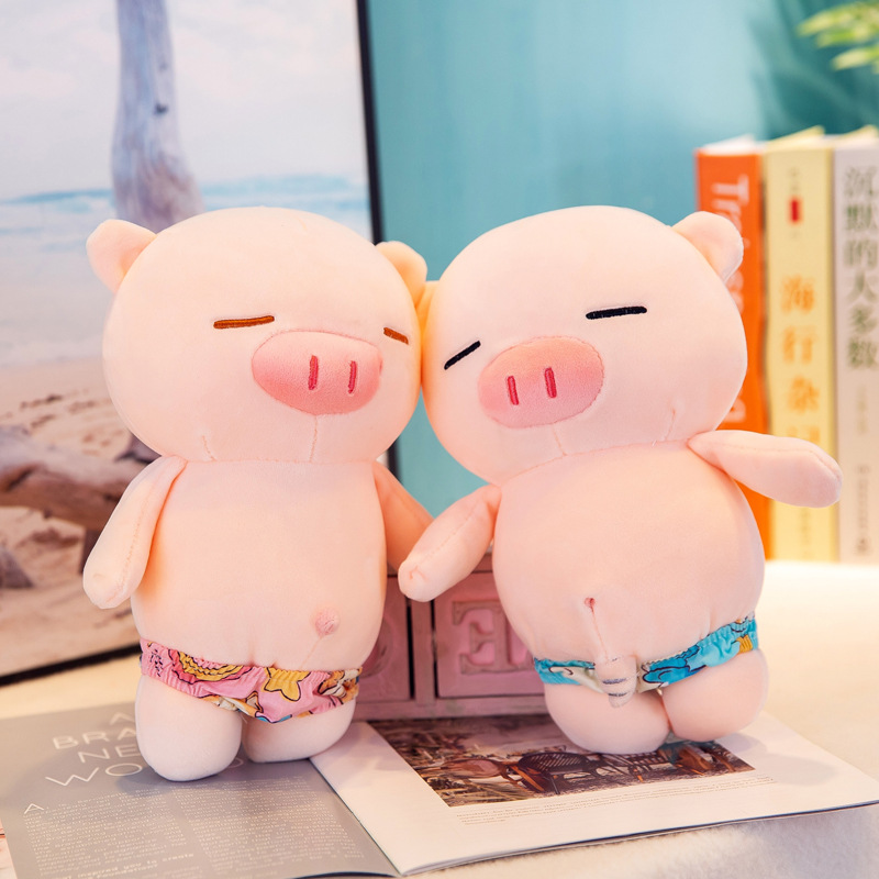 Picture of Factory wholesale eight inch grab doll 25cm down cotton plush toy doll machine doll wedding throw puppet