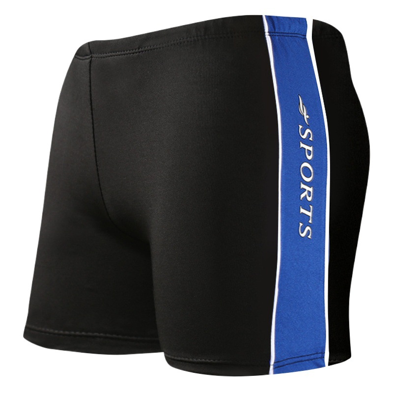 Men's Swimming Trunks Anti-Embarrassment 100kg Loose Plus Fat Plus Size Boxer Hot Spring Adult Swimming Trunks Manufacturer Wholesale